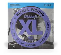 D'ADDARIO EXL115 CORDE CHITARRA ELETTRICA SCALATURA 011-049