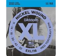 D'Addario EXL116 Med Top/Heavy BTM 11-52