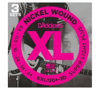 (TG. Super Light Plus, 9.5-44) D'Addario Corde Chitarra Elettrica - EXL120+-3D -
