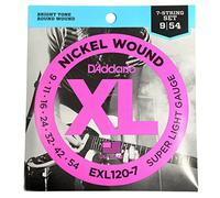 D'Addario EXL120-7 Corde per chitarra Super Light