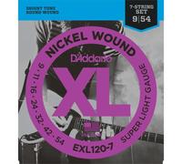 D'Addario EXL120-7 Corde Chitarra Elettrica