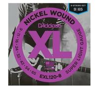 D'Addario EXL120-8 Super Light 9-65