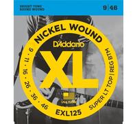 D'addario EXL125 9-46 corde per chitarra elettrica Nickel Wound