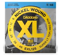 D'Addario EXL125 Super LT TOP/REG BTM 9-46