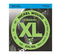 D'addario EXL165 Muta Corde basso elettrico scalatura 45-105 Nickel Wound