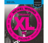 D'Addario EXL170-5 Light 45-130