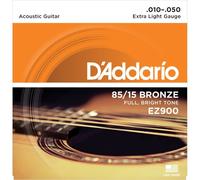 D'addario EZ900 85/15 American Bronze Muta Corde per chitarra acustica scalatura