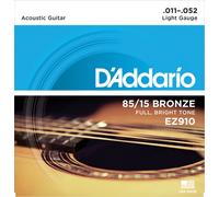 D'ADDARIO EZ910 CORDE CHITARRA ACUSTICA 11-52