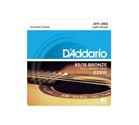 D'ADDARIO EZ910 CORDIERA PER CHITARRA ACUSTICA 011 052