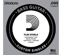 D'Addario Fxb095T FleXSteels Tapered Corda Singola per Basso Elettrico, Diametro 0.95
