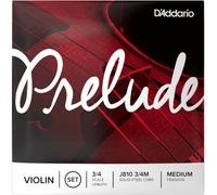 J810 3/4M SET DI CORDE D'ADDARIO PRELUDE PER VIOLINO SCALA 3/4 TENSIONE MEDIA