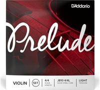 D'Addario Prelude Set di Corde per Violino - 4/4 Scala - Tensione Leggera - J810 4/4L - 1 Set Completo