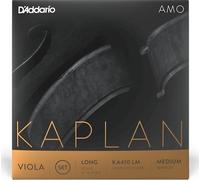 D'Addario KA411 LM, tensione da uomo modello Kaplan Amo, taglia M, Viola Set Medio