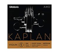 D'Addario Kaplan Amo Corda per violino - Corda E singola - KA311 3/4M - Corde per violino - Scala 3/4, tensione media