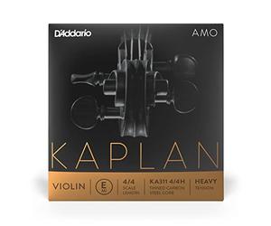 D'Addario Kaplan Amo - Singola corda Mi per violino, scala 4/4, tensione alta