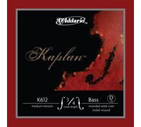 D'Addario Kaplan Bass 10Blk D 3/4 Med (K6123/4M-B10)