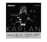 D'Addario Kaplan - Corda per violino Vivo, scala 1/4, tensione media