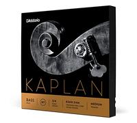 D'Addario Kaplan Solo - Corde per contrabbasso, scala 3/4, tensione media