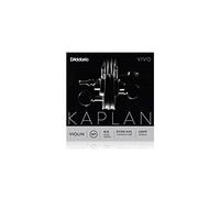 D'Addario Kaplan Vivo - Corde per violino, scala 4/4, tensione leggera