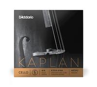 d'Addario Ks514-4/4M Kaplan Muta di Corde Do per Violoncello 4/4, Rivestite in Tungsteno, Tensione: Medium, Red