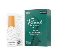 D'Addario Confezione da 10 ance medio/dure La Voz per sassofono contralto