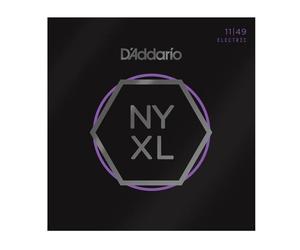 D'Addario NYXL1149 Nickel Wound Electric Guitar Strings, Medium, 11-49 Corde ...