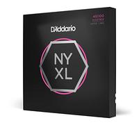 D'Addario NYXL45100SL - Corde avvolte in nickel per basso, scalatura leggera normale, 45-100, scala extra lunga