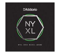 D'Addario NYXLB135T - Corda singola NYXL avvolta in nickel per basso, scala lunga, .135, tapered