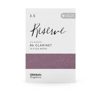 D'Addario Organic Classic Bb Ance Clarinetto - Ance per Clarinetto - La prima e unica Ancia Biologica - 3.5 La Forza, 10 Pacchetto