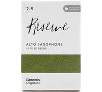 D'Addario Organic Reserve Alto Ance per Sassofono - Ance per Sax - La prima e unica Ancia Biologica - 2.5 La Forza, 10 Pacchetto