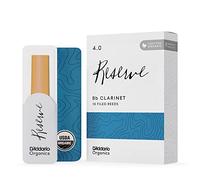 D'Addario Organic Reserve Ance Clarinetto Sib Forza 4.0, 10 Pezzi
