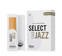 D'Addario Organic Select Jazz Filed Alto Ance per Sassofono - Ance per Sax - 2 Morbido, 10 Pacchetto