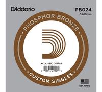 D'Addario PB024 .024 Phosphor Bronze Wound