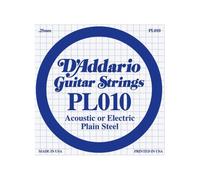 D'Addario PL010 Corda singola acciaio liscio per strumenti acustici o elettrici