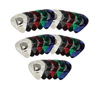 D'Addario Planet Waves - Plettri Medi per Chitarra in Celluloide Assortiti, Colore: Perlato (Confezione da 25)