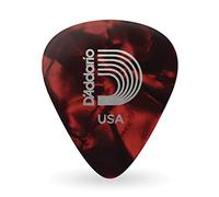 D'Addario Plettri Chitarra - Plettro Chitarra - Guitar Picks - Rosso - Extra Pesante - 25-Pacchetto