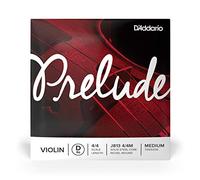 D'Addario Prelude Violino a Corda Singola - D Stringa - 4/4 Scala - Tensione Media - J813 4/4M - 1 Stringa