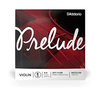 D'Addario Prelude Violino a Corda Singola - E Stringa - 4/4 Scala - Tensione Media - J811 4/4M - 1 Stringa