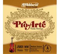 D'Addario Pro-Arté J5801MM-B10 - Viola A Med Med, 10 pezzi