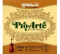 D'Addario Pro-Arté J59041/2M-B10 - Violoncello 10Blk C 1/2 Med