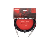 D'Addario PW-BG-10BK Cavo audio intrecciato x chitarra Jack Mono 6.3 Lung.3.05mt