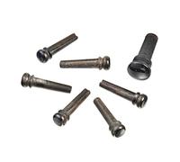D'Addario PWPS1 Pioli per Ponte e Set Bottone Planet Waves, Ebano