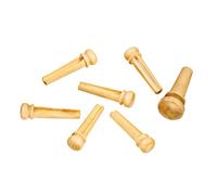 D'Addario PWPS6 Pioli per Ponte in Legno di Bosso e set Bottone Planet Waves