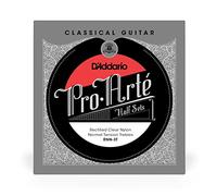 D'Addario RNN-3T Pro-Arte - Corde in nylon chiaro rettificato per chitarra classica, metà muta, tensione normale