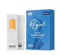 D'Addario Confezione da 10 Ance Rico Royal per Sassofono Contralto, durezza 5