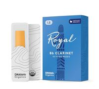Confezione da 10 ance Rico Royal per clarinetto soprano in SI bemolle, durezza 1,5
