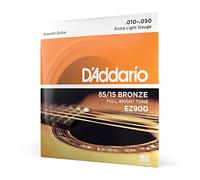 D'Addario Set Corde Chitarra Acustica | EZ900 Great American, Bronzo, 10-50