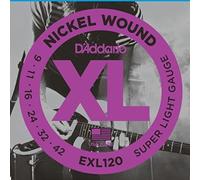 D'Addario Set corde Super Lite per chitarra elettrica EXL120