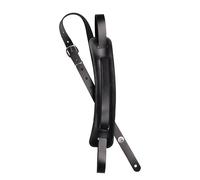 D'Addario Accessories Beatles Guitar Strap - John Lennon Selmer - Tracolla per chitarra elettrica, tracolla per chitarra acustica - Pelle nera