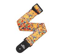D'Addario Tracolla per chitarra Beatles - Accessori per chitarra Beatles - Poliestere - Yellow Submarine, Primrose Prairie